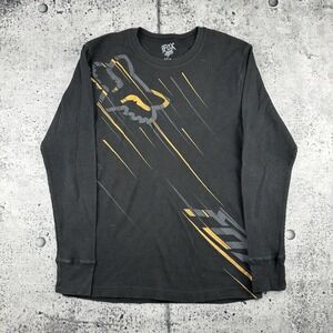 Fox Razor Thermal Shirt Y2K Vintage Fox Racing Size Large